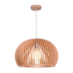 BAMBOO ΚΡΕΜΑΣΤΟ ΦΩΤΙΣΤΙΚΟ 1XE27 ΞΥΛΟ - Image 3