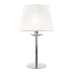 BARBARA ΕΠΙΤΡΑΠΕΖΙΟ ΦΩΤΙΣΤΙΚΟ 1ХЕ14 ΛΕΥΚΟ/ΧΡΩΜΙΟ - Image 4