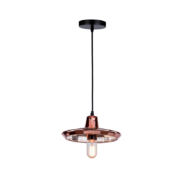 CLARK-1A ΚΡΕΜΑΣΤΟ ΦΩΤΙΣΤΙΚΟ 1XE27 ΧΑΛΚΟΣ D260mm
