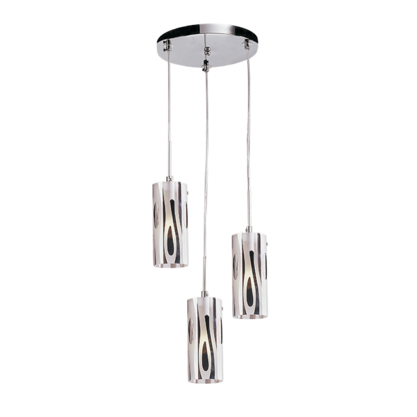 ERIN ΠΟΛΥΦΩΤΟ 3XE27 ΝΙΚΕΛ ΜΑΤ D300mm - Image 3