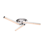 FAYE ΠΛΑΦΟΝΙΕΡΑ LED 3X4W 3200K ΧΡΩΜΙΟ - Image 5