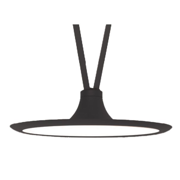 ELMARK LED Φωτιστικό 15W 48V CCT Σκούρο Γκρι – Ρυθμιζόμενο Λευκό - Image 4