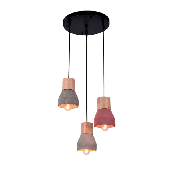 MAJESTIC ΚΡΕΜΑΣΤΟ ΦΩΤΙΣΤΙΚΟ 3XE27 ΠΟΛΥΧΡΩΜΟ - Image 4