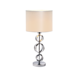 MAYA ΕΠΙΤΡΑΠΕΖΙΟ ΦΩΤΙΣΤΙΚΟ 1XE27 ΧΡΩΜΙΟ D300X650mm - Image 3