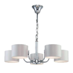 MELODY ΠΟΛΥΦΩΤΟ 5XE27 ΛΕΥΚΟ/ΧΡΩΜΙΟ - Image 3