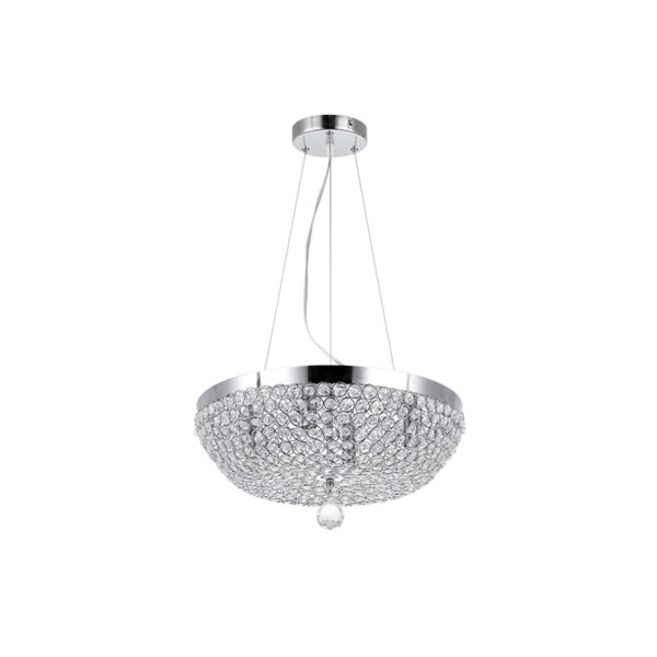 NIA ΠΟΛΥΦΩΤΟ 4XE14 ΧΡΩΜΙΟ D400mm - Image 2