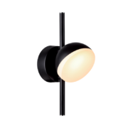 OLIVIA ΑΠΛΙΚΑ LED 7W/ 490lm/ 3000K ΜΑΥΡΟ