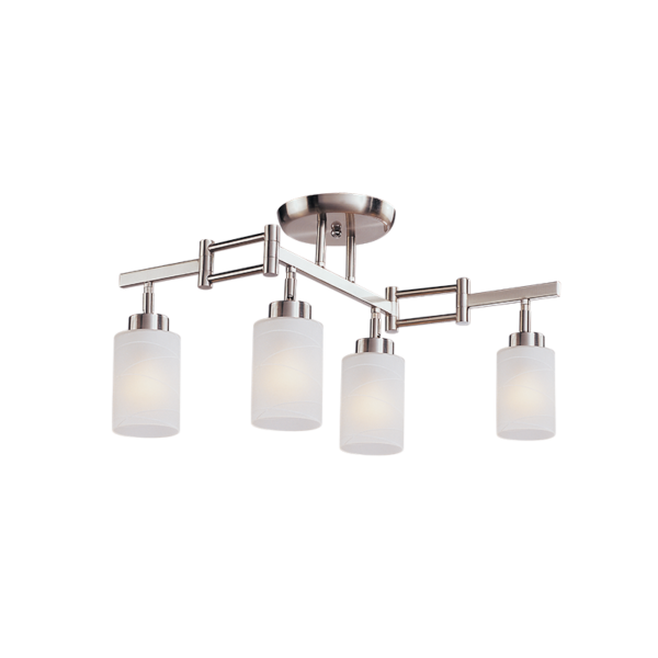 SARA ΠΟΛΥΦΩΤΟ 4XE27 ΝΙΚΕΛ ΜΑΤ - Image 3