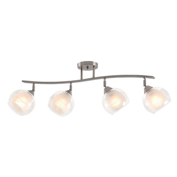 STACY ΠΟΛΥΦΩΤΟ 4XE27 ΝΙΚΕΛ ΜΑΤ - Image 2