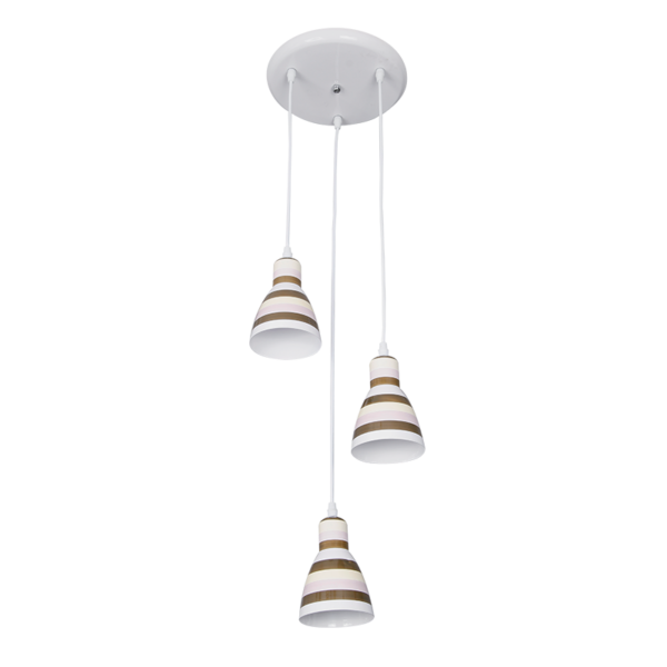 STRIPS ΚΡΕΜΑΣΤΟ ΦΩΤΙΣΤΙΚΟ 3XE27 ΠΟΛΥΧΡΩΜΟ - Image 2