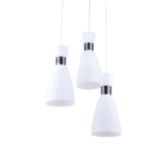 6843 DELL ΚΡΕΜΑΣΤΟ ΦΩΤΙΣΤΙΚΟ 3XЕ27 Ф350ΜΜ ΛΕΥΚΟ - Image 2