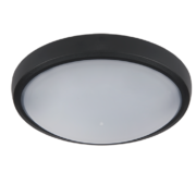 LED ΠΛΑΦΟΝΙΕΡΑ BRLED 12W ΜΑΥΡΗ IP54