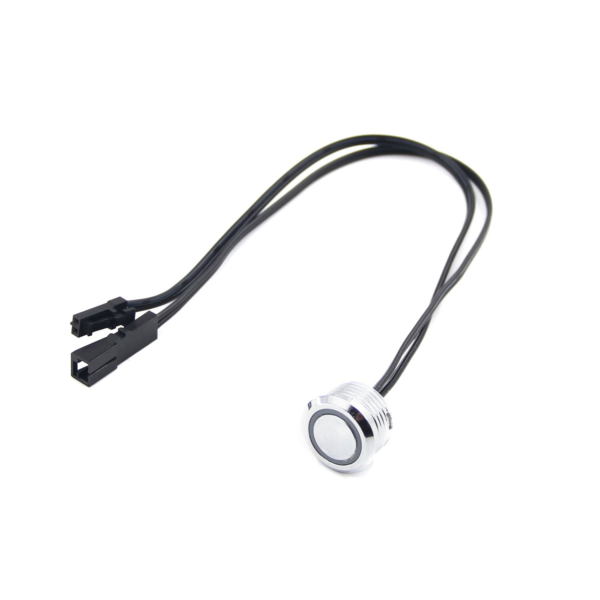 EL-TS33 Touch LED Dimmer Sensor Switch – Ασημί Χωνευτό Αισθητήριο Αφής - Image 6