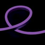 LED Neon Flex Elmark 12W/M 24V IP65 Βιολετί - Image 4