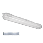 BELLA ΦΩΤΙΣΤΙΚΟ ΜΕ LED ΣΩΛΗΝΑ (1500mm) 2X24W 4000K-4300K IP65 ΜΕ ΜΠΛΟΚ - Image 4