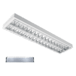 LENA-V ΜΕ LED (1200MM) 2X18W 4000K ΧΩΝΕΥΤΟ 1195X295mm ΜΕ ΜΠΛΟΚ - Image 4