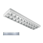 LENA-V ΜΕ LED (1200MM) 2X18W 4000K ΕΞΩΤΕΡΙΚΟ 1230X330mm ΜΕ ΜΠΛΟΚ - Image 3