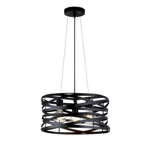 HELIX ΚΡΕΜΑΣΤΟ ΦΩΤΙΣΤΙΚΟ 3XE27 ΜΑΥΡΟ - Image 5