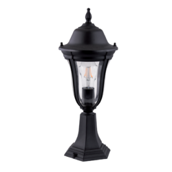 MARK ΦΑΝΑΡΙ ΣΤΑΝΤ 1XE27 ΜΑΥΡΟ H490mm