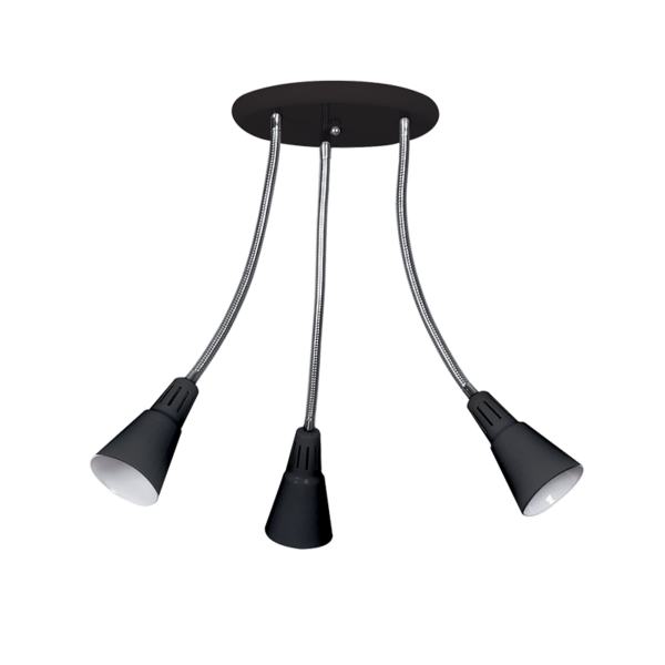 BRAD ΣΠΟΤ 3XE14 ΜΑΥΡΟ - Image 2