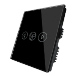 WI-FI SMART TOUCH EU FAN SWITCH BLACK - Image 5