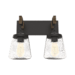 PAOLA ΑΠΛΙΚΑ 2XE27 ΜΑΥΡΟ MAT/ΞΥΛΟ - Image 4