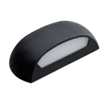 TINA LED ΑΠΛΙΚΑ 12W 4000K IP65 ΜΑΥΡΗ - Image 4