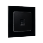 Elmark Πρίζα Δικτύου LAN Cat5 Με Γυάλινο Πλαίσιο Μαύρο (195027/BL) - Image 7