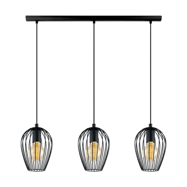 ADRIA ΚΡΕΜΑΣΤΟ ΦΩΤΙΣΤΙΚΟ 3XE27 ΜΑΥΡΟ - Image 5