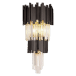 PERCY ΑΠΛΙΚΑ 3XE14 ΜΑΥΡΟ/ΚΡΥΣΤΑΛΛΑ - Image 5