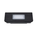 NINA LED ΑΠΛΙΚΑ 3.5W CCT  IP55 ΜΑΥΡΗ - Image 5