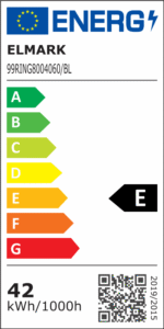 RINGS LED ΣΤΡΟΓΓΥΛΟ ΦΩΤΙΣΤΙΚΟ 42W 4000K D800 ΜΑΥΡΟ - Image 7