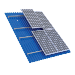 STRUCTURE FOR SANDWICH ROOF 580W PANEL 15kW,SET