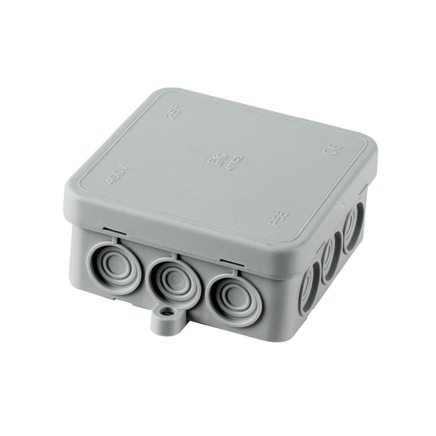 EC411C4-2 EC411 JUNCTION BOX 90Х90MM HALOGEN FREE, IP55 - Image 1