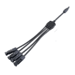 Y-FIVEFOLD CONNECTOR 1500V MC4 4-6MM 2 FEM./1 MALE - Image 3