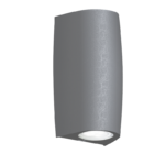 MARTA 90 2L ΑΠΛΙΚΑ ΕΞΩΤ. ΧΩΡΟΥ 2XGU10 CCT IP55 ΓΚΡΙ - Image 2