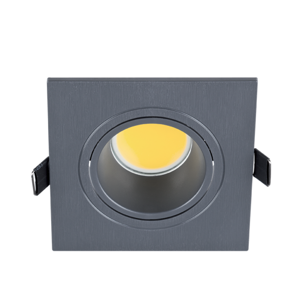 LED ΣΠΟΤ ΠΛΑΣΤΙΚΟ ΤΕΤΡΑΓΩΝΟ COB 7W 2700-3000K ΓΡΑΦΙΤΗΣ - Image 3