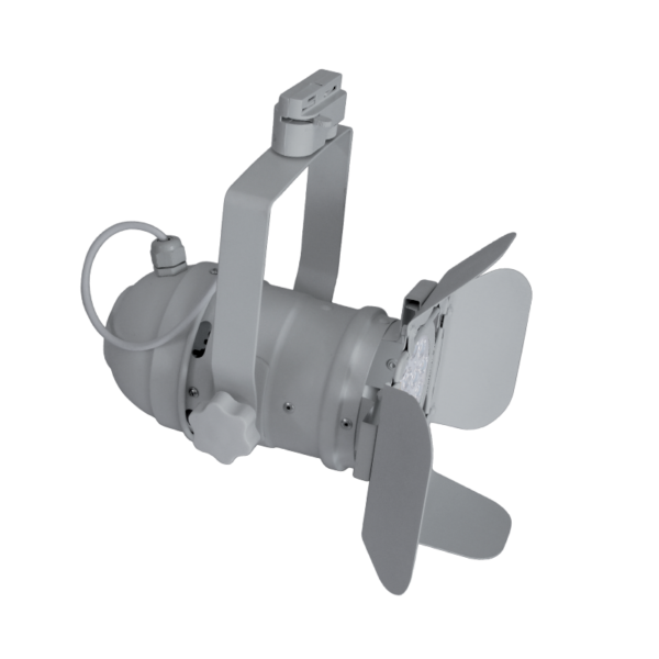CINEMA SKY ΣΠΟΤ ΡΑΓΑΣ E27 PAR30 15W 6000-6400K ΓΚΡΙ - Image 3