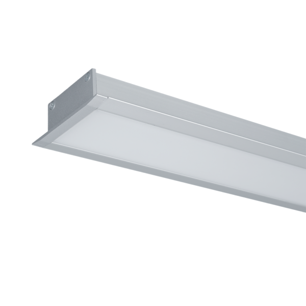 LED ΠΡΟΦΙΛ ΧΩΝΕΥΤΟ S77 24W 4000K 1200MM ΓΚΡΙ - Image 3