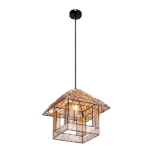 WOODY-H ΚΡΕΜΑΣΤΟ ΦΩΤΙΣΤΙΚΟ 1XE27 300x300mm - Image 4