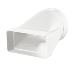 PVC ΑΝΤΑΠΤΟΡΑΣ ΑΠΟ ΠΛΑΚΕ ΣΕ ΣΤΡΟΓΓΥΛΟ ΑΕΡΑΓΩΓΟ Ф100/55Х110 /KSD - Image 3