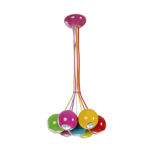 TINY ΚΡΕΜΑΣΤΟ ΦΩΤΙΣΤΙΚΟ 7XGU10 ΠΟΛΥΧΡΩΜΟ - Image 2