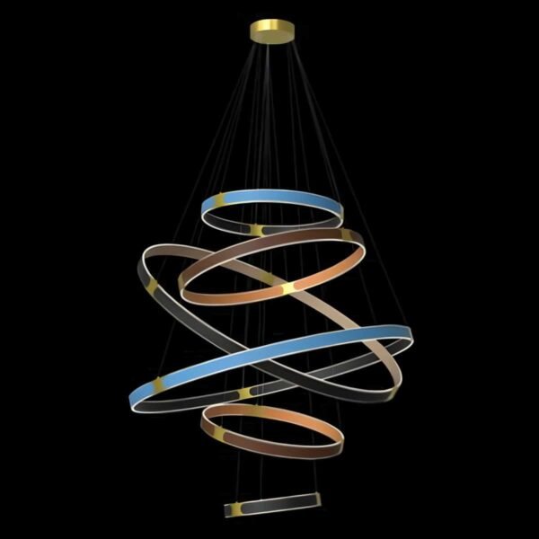 Elmark PRESTIGE Κρεμαστό Φωτιστικό LED 390W 3000K Multicoloured (955PRESTIGE39030MC) - Image 8