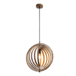 WOODY-R ΚΡΕΜΑΣΤΟ ΦΩΤΙΣΤΙΚΟ 1XE27 D380mm - Image 5