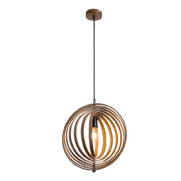 WOODY-R ΚΡΕΜΑΣΤΟ ΦΩΤΙΣΤΙΚΟ 1XE27 D380mm - Image 5