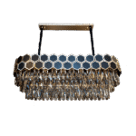 CATHERINE ΠΟΛΥΦΩΤΟ 19ХE14 330X1000MM ΜΑΥΡΟ/ΧΡΥΣΟ - Image 4