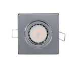 LED ΣΠΟΤ ΜΕΤΑΛΛΙΚΟ ΤΕΤΡΑΓΩΝΟ PAR 16 5.5W 2700-3000K ΝΙΚΕΛ ΜΑΤ - Image 3