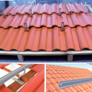 MOUNT STRUCTURE FOR TILE ROOF 430W PANEL 10kW,SET