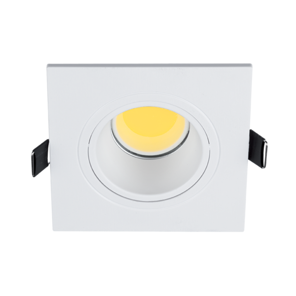 LED ΣΠΟΤ ΠΛΑΣΤΙΚΟ ΤΕΤΡΑΓΩΝΟ COB 7W 2700-3000K ΛΕΥΚΟ - Image 2