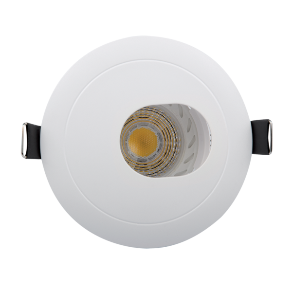 LED ΣΠΟΤ ΠΛΑΣΤΙΚΟ ΣΤΡΟΓΓΥΛΟ ΣΤΑ ΠΛΑΓΙΑ PAR 16 COB 7W 2700-3000K ΛΕΥΚΟ - Image 3